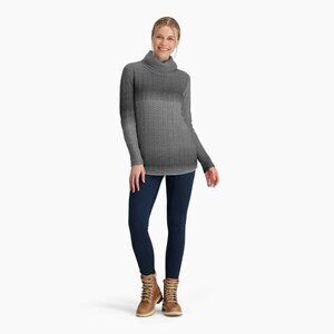 Royal Robbins Women’s Sutter Sweater in Slate Gray Size Medium